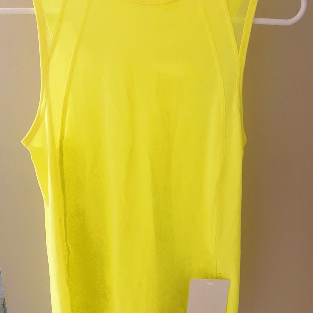 Lulupemon neon yellow athletic top